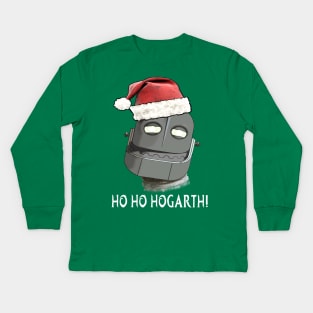 Ho Ho Hogarth Kids Long Sleeve T-Shirt